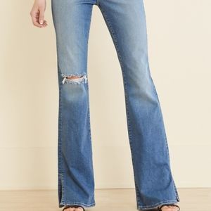 Good American Flare w/Split Hem PlusSize